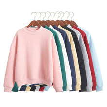 Load image into Gallery viewer, Korean O-neck Knitted Pullovers
