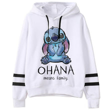 Load image into Gallery viewer, Kawaii Lilo Stitch Funny Cartoon Winter Hoodies Harajuku
