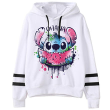 Load image into Gallery viewer, Kawaii Lilo Stitch Funny Cartoon Winter Hoodies Harajuku
