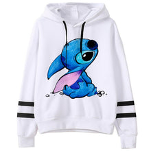 Load image into Gallery viewer, Kawaii Lilo Stitch Funny Cartoon Winter Hoodies Harajuku
