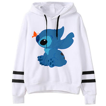 Load image into Gallery viewer, Kawaii Lilo Stitch Funny Cartoon Winter Hoodies Harajuku
