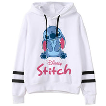 Load image into Gallery viewer, Kawaii Lilo Stitch Funny Cartoon Winter Hoodies Harajuku
