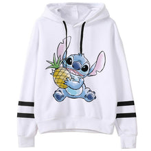 Load image into Gallery viewer, Kawaii Lilo Stitch Funny Cartoon Winter Hoodies Harajuku
