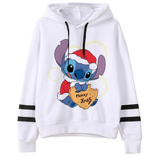 Load image into Gallery viewer, Kawaii Lilo Stitch Funny Cartoon Winter Hoodies Harajuku
