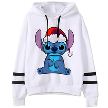 Load image into Gallery viewer, Kawaii Lilo Stitch Funny Cartoon Winter Hoodies Harajuku
