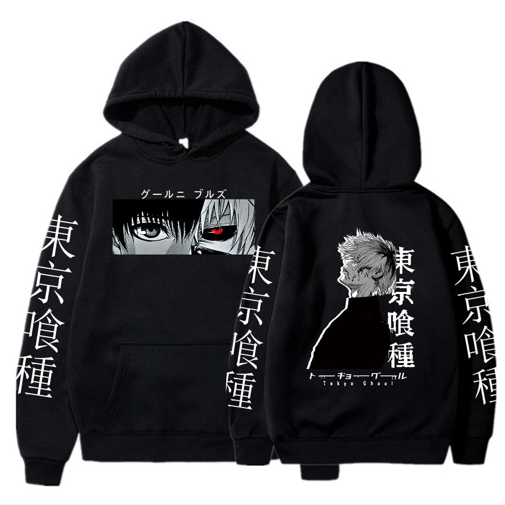 Tokyo Ghoul Anime Hoodie Pullovers Sweatshirts Ken Kaneki Graphic